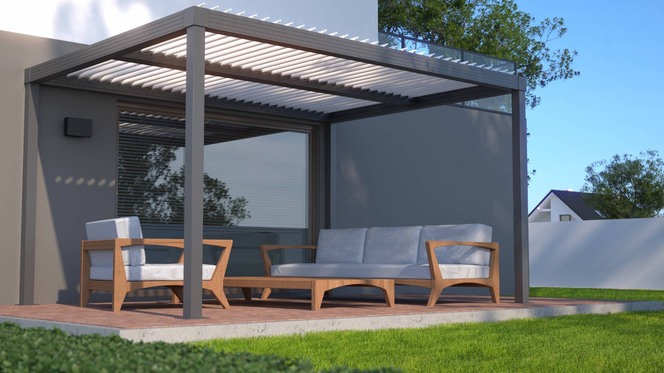 menuiserie aluminium aménagement extérieur