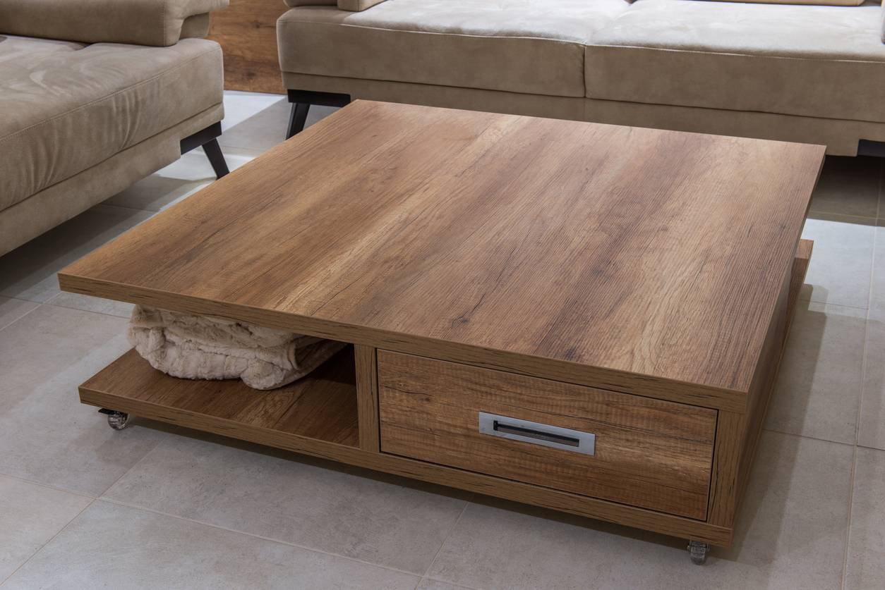 Table basse en bois